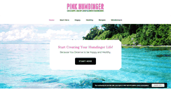Desktop Screenshot of pinkhumdinger.com